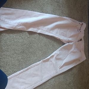 Pink skinny jeans